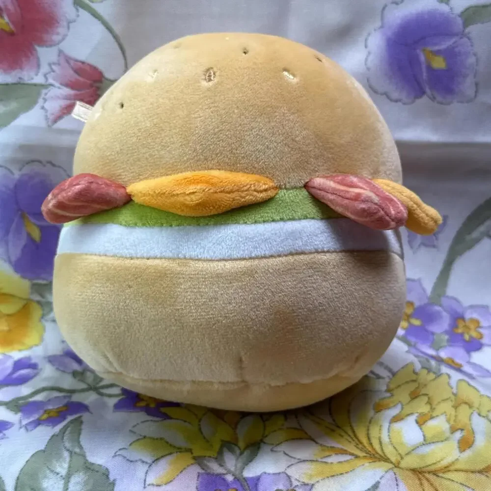 Squishmallows‎ Geronimo Breakfast Bagel Sandwich Plush 5